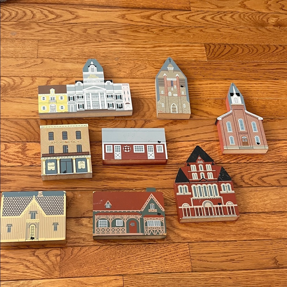 Lot of Cats Meow Faline Buildings Decor Myrtle Beach Trinity Church WV Phoenix